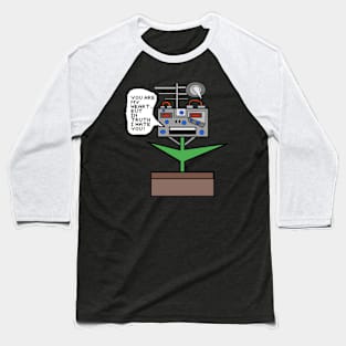 Cybernetic robot flower nightmare Baseball T-Shirt